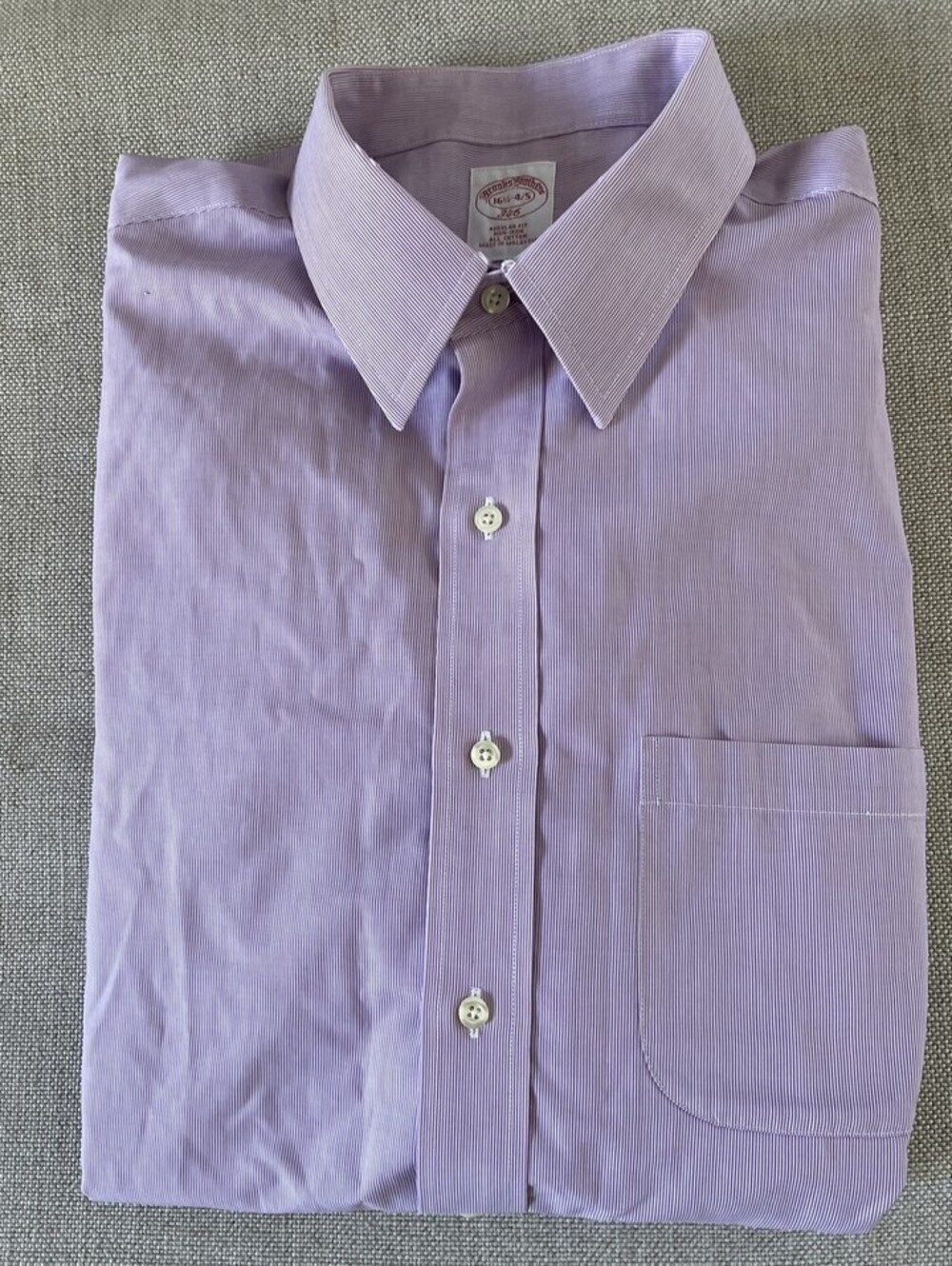 Brooks Brothers Stripe Button Down Sport Shirt 16 -4/5 L